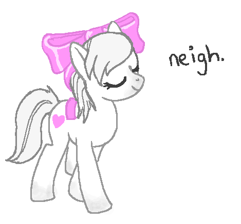 Size: 469x437 | Tagged: safe, artist:purapea, derpibooru import, earth pony, pony, bow, eyes closed, female, hair bow, homestuck, horse noises, maplehoof, mare, meme, neigh, simple background, smiling, solo, transparent background