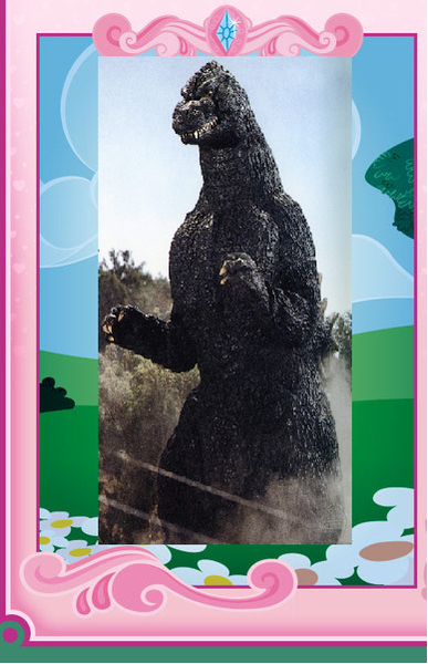 Size: 388x601 | Tagged: boomerang (tv channel), derpibooru import, edit, godzilla, godzilla (series), heisei godzilla, kaiju, meme, safe, solo