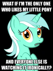 Size: 625x833 | Tagged: conspiracy lyra, derpibooru import, exploitable meme, image macro, lyra heartstrings, meme, safe