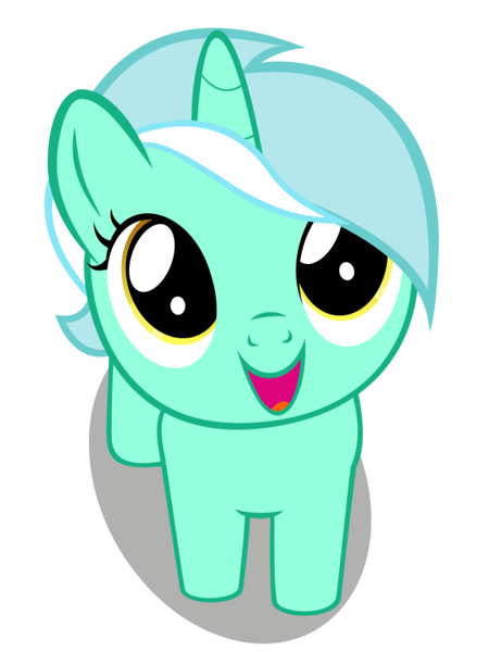 Size: 2250x3000 | Tagged: artist:coldbologna, cute, daaaaaaaaaaaw, derpibooru import, filly, high res, hnnng, looking at you, looking up, lyrabetes, lyra heartstrings, open mouth, safe, simple background, smiling, solo, transparent background, vector, younger