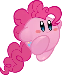 Size: 360x436 | Tagged: artist:jrk08004, crossover, derpibooru import, kirby, kirby (character), kirbyfied, kirby pie, nintendo, parody, pinkie pie, safe, species swap