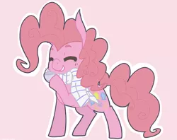 Size: 924x732 | Tagged: safe, artist:sunomii, derpibooru import, pinkie pie, clothes, scarf