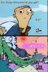 Size: 790x1187 | Tagged: barely pony related, derpibooru import, drugs, ed, ed edd n eddy, ed edd n'eddy thread, key to my ed, safe