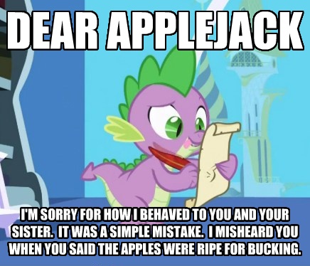 Size: 436x374 | Tagged: suggestive, derpibooru import, edit, edited screencap, screencap, spike, dragon, friendship is magic, caption, image macro, letter, male, meme, quill, sex education, spike's love letters, tongue out