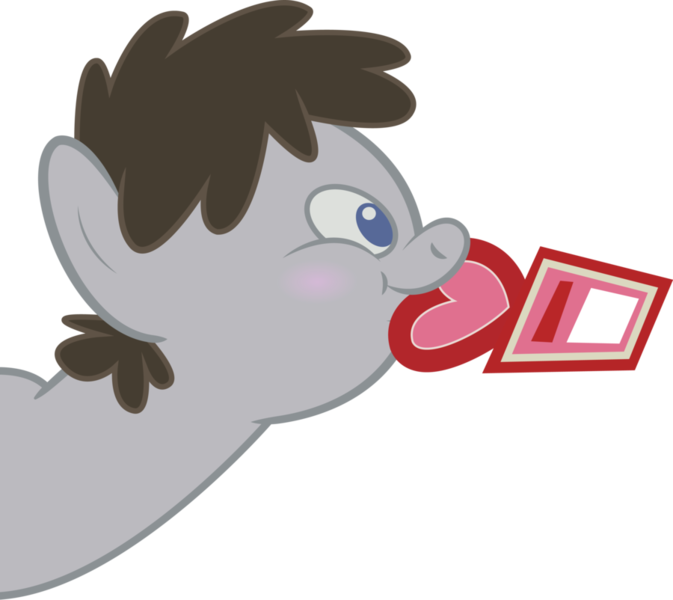 Size: 900x802 | Tagged: dead source, safe, artist:lockiesajt, derpibooru import, truffle shuffle, earth pony, pony, card, colt, male, simple background, solo, transparent background, vector