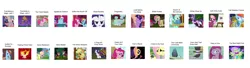 Size: 4500x1230 | Tagged: safe, derpibooru import, apple bloom, applejack, cheerilee, derpy hooves, fluttershy, lyra heartstrings, pinkie pie, rainbow dash, rarity, scootaloo, shoeshine, spike, steven magnet, twilight sparkle, parasprite, pegasus, pony, rapidash, season 1, 20% cooler, apple, awesome face, clapping, crying, dastardly spike, derp, destiny rock, don't feed the parasprite, dumb rock, female, flutterrage, fluttertree, forever, hoof in mouth, insanity, it is on, mare, meme, oatmeal, pinkamena diane pie, rock, scootachicken, sitting lyra, spikely whiplash, whining, wub, yay