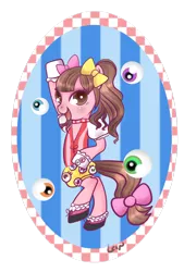 Size: 734x1088 | Tagged: artist needed, safe, derpibooru import, ponified, kyary pamyu pamyu, ponponpon