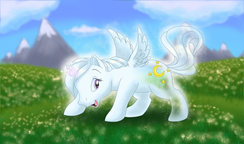 Size: 1187x701 | Tagged: artist:thiscrispykat, derpibooru import, filly, g1, oc, oc:lunarstar, safe, see-through, solo, unofficial characters only