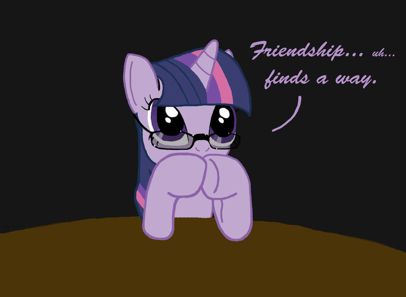 Size: 900x658 | Tagged: safe, artist:php21, derpibooru import, twilight sparkle, pony, unicorn, dialogue, dr. ian malcolm, female, friendship, glasses, gray background, ian malcolm, jeff goldblum, jurassic park, mare, reference, simple background, solo