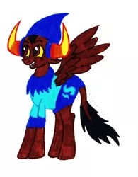 Size: 500x640 | Tagged: artist:crayonponies, derpibooru import, god tiers, homestuck, ponified, safe, solo, tavros nitram