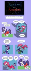 Size: 800x1815 | Tagged: anthro, artist:krampuskind, derpibooru import, disney, eating, inflation, obesity, pinkie pie, rarity, reason and emotion, safe, twilight sparkle, weight gain