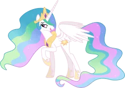 Size: 8588x6000 | Tagged: safe, artist:synthrid, derpibooru import, princess celestia, pony, absurd resolution, female, implying, mare, simple background, solo, transparent background, vector