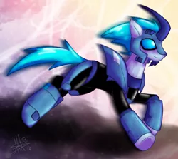 Size: 1047x933 | Tagged: safe, artist:thepipefox, derpibooru import, ponified, blurr, transformers, transformers animated