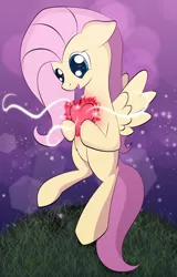 Size: 900x1406 | Tagged: artist:zipomon, cute, derpibooru import, fluttershy, heart, safe