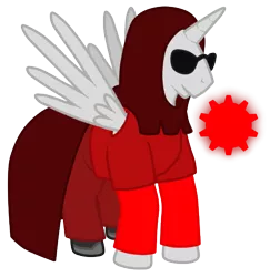 Size: 444x457 | Tagged: safe, artist:kankurounokugutsu, derpibooru import, ponified, alicorn, pony, dave strider, god tiers, homestuck