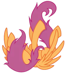 Size: 768x860 | Tagged: artist:cuttycommando, derpibooru import, falling, falling in style, not flying, safe, scootaloo