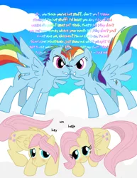 Size: 618x800 | Tagged: artist:capnchryssalid, butterscotch, cloud, derpibooru import, fluttershy, rainbow blitz, rainbow dash, rule 63, safe, self ponidox