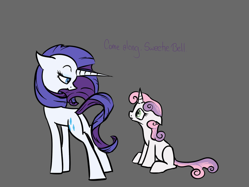 Size: 1200x900 | Tagged: artist:nos-talgia, derpibooru import, rarity, safe, sweetie belle