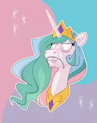 Size: 813x1023 | Tagged: artist:frostadflakes, cute thread, derpibooru import, princess celestia, reaction image, safe, solo