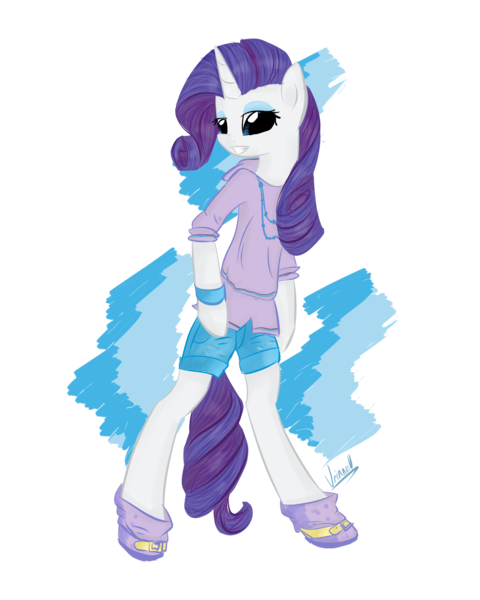 Size: 1600x2000 | Tagged: safe, artist:marisalle, derpibooru import, rarity, pony, bipedal