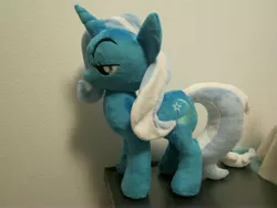 Size: 4000x3000 | Tagged: safe, artist:little-broy-peep, derpibooru import, trixie, pony, unicorn, female, irl, mare, photo, plushie, solo