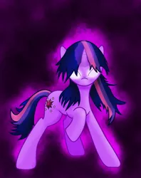 Size: 1463x1845 | Tagged: artist:randompinkpie, derpibooru import, glowing eyes, safe, twilight sparkle