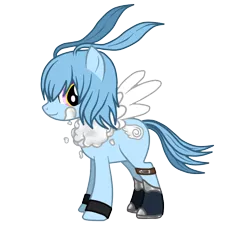 Size: 720x720 | Tagged: safe, artist:black-rosepetals, derpibooru import, oc, unofficial characters only, altaria, pegasus, pony, pokémon