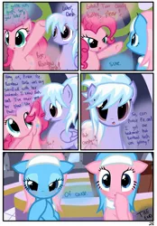 Size: 1741x2500 | Tagged: aloe, artist:pyruvate, cloudchaser, comic, comic:the usual, derpibooru import, lotus blossom, pinkie pie, safe, spa, spa twins