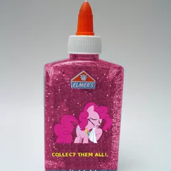 Size: 500x500 | Tagged: derpibooru import, glue, grimderp, implied death, pinkie pie, sad, safe