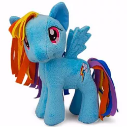 Size: 400x400 | Tagged: derpibooru import, funrise, irl, official, photo, plushie, rainbow dash, safe