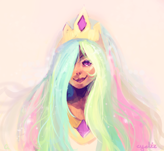 Size: 566x521 | Tagged: artist:fanart-freak, artist:sylladexter, derpibooru import, humanized, princess celestia, safe