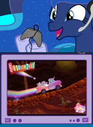 Size: 563x769 | Tagged: safe, derpibooru import, princess luna, pony, gamer luna, brony mode, exploitable meme, gamer meme, meme, obligatory pony, snuggle truck, tv meme