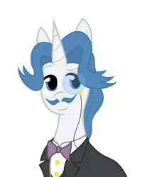 Size: 600x700 | Tagged: safe, artist:thedeseasedcow, derpibooru import, fancypants, pony, bust, clothes, g4, male, monocle, simple background, solo, transparent background