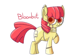 Size: 8000x6000 | Tagged: absurd resolution, apple bloom, artist:extradan, artist:extrart, derpibooru import, robot, safe