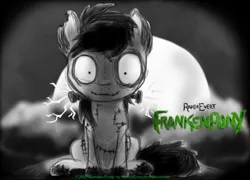 Size: 1113x800 | Tagged: artist:ravenevert, derpibooru import, ponified, safe, tim burton, zombie