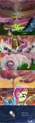 Size: 900x3150 | Tagged: artist:chouwakaze, artist:lotusmist, comic, derpibooru import, fluttershy, rainbow dash, safe