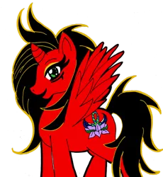 Size: 900x978 | Tagged: safe, artist:garfield141992, derpibooru import, oc, unofficial characters only, alicorn, pony, alicorn oc, solo