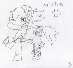 Size: 2653x2492 | Tagged: artist:fluffysnail, derpibooru import, high res, ponified, safe, skullgirls, valentine (skullgirls)