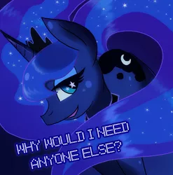 Size: 760x769 | Tagged: dead source, safe, artist:shufflestripes, derpibooru import, princess luna, solo, wingding eyes, wingless