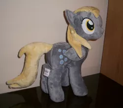 Size: 660x576 | Tagged: safe, artist:finnickie, derpibooru import, derpy hooves, pegasus, pony, female, irl, mare, photo, plushie, solo