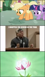 Size: 640x1080 | Tagged: applejack, comic, derpibooru import, exploitable meme, kel mitchell, kenan and kel, meme, photo, safe, seeds of truth, truth meme, twilight sparkle