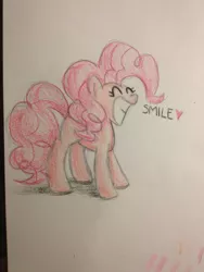 Size: 900x1200 | Tagged: safe, artist:dream-star-slash, derpibooru import, pinkie pie, sketch, smiling