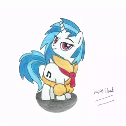 Size: 900x900 | Tagged: artist:ulyssesgrant, bathrobe, clothes, cute, derpibooru import, robe, safe, spa, vinyl scratch