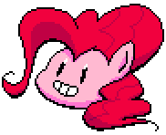 Size: 182x148 | Tagged: artist:ponett, derpibooru import, pinkie pie, pixel art, safe