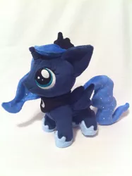 Size: 1936x2592 | Tagged: safe, artist:planetplush, derpibooru import, princess luna, pony, filly, irl, photo, plushie, solo