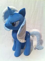 Size: 900x1205 | Tagged: safe, artist:planetplush, derpibooru import, trixie, pony, irl, photo, plushie, solo