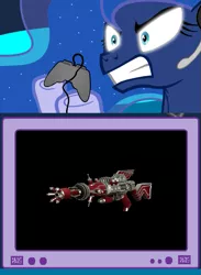 Size: 563x769 | Tagged: safe, derpibooru import, princess luna, pony, gamer luna, exploitable meme, gamer meme, meme, obligatory pony, pomson 6000, team fortress 2, tv meme