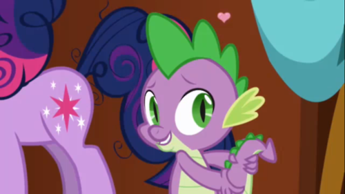 Size: 500x281 | Tagged: derpibooru import, friendship is magic, safe, screencap, spike, twilight sparkle