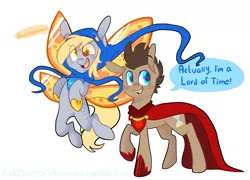 Size: 1047x752 | Tagged: safe, artist:buljong, derpibooru import, derpy hooves, doctor whooves, time turner, pegasus, pony, ask doctor whooves, ask, crossover, female, god tier, god tiers, homestuck, mare, tumblr