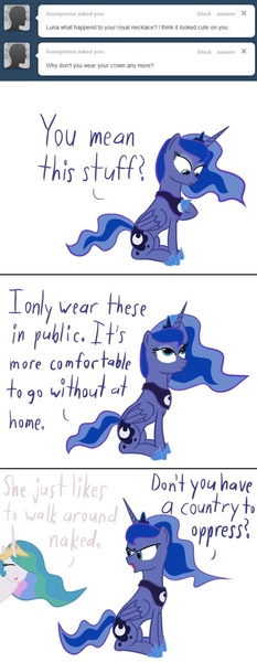 Size: 497x1280 | Tagged: artist:tootootaloo, ask, ask princess luna, comic, derpibooru import, princess celestia, princess luna, safe, tumblr